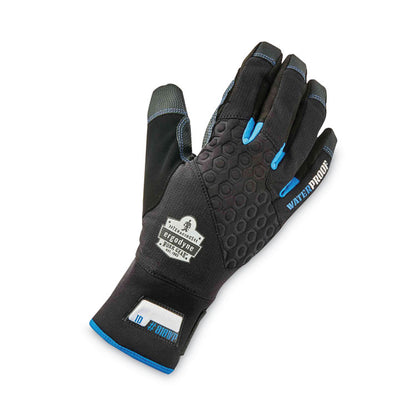 ProFlex 818WP Thermal WP Gloves with Tena-Grip, EN388: 3423X, 9" Long, 2X-Large, Black, Pair