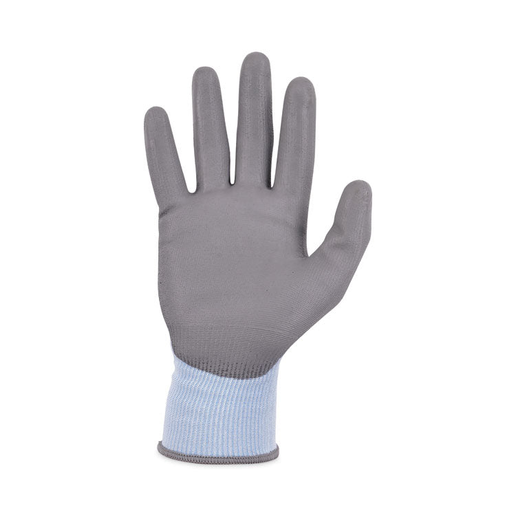 ProFlex 7025 ANSI A2 PU Coated CR Gloves, EN388: 2X42B, 9" Long, X-Large, Blue, Pair