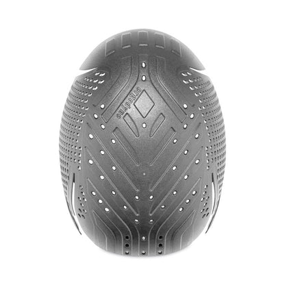 Skullerz 8955 Lightweight Bump Cap Hat, Long Front Brim, 3X-Small to Large (Up to 7.5), 0.01" Insert, Black