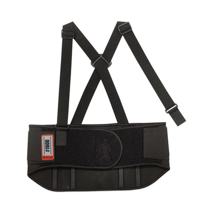 ProFlex 1600 Standard Elastic Back Support Brace, X-Large, 38" to 42" Waist, Black