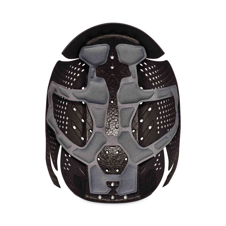 Skullerz 8955 Lightweight Bump Cap Hat, Micro Front Brim, 3X-Small to Large (Up to 7.5), 0.01" Insert, Navy