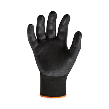 ProFlex 7001 Nitrile-Coated Gloves, EN388: 4121X, 9" Long, Large, Black, Pair