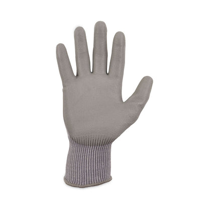 ProFlex 7024 ANSI A2 PU Coated CR Gloves, EN388: 4X42B, 9" Long, 2X-Large, Gray, Pair