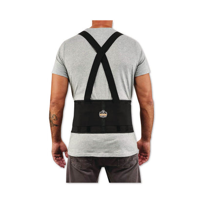 ProFlex 1650 Economy Elastic Back Support Brace, X-Small, 20" to 25" Waist, Black