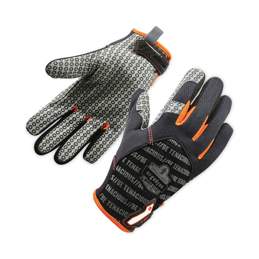 ProFlex 821 Smooth Surface Handling Gloves, Large, Black, Pair