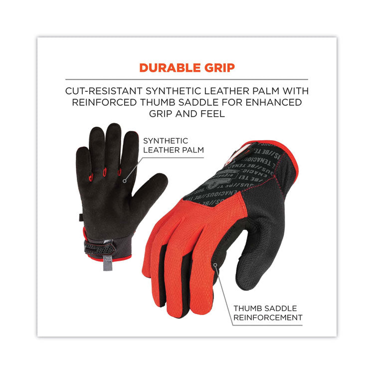 ProFlex 812CR6 ANSI A6 Utility and CR Gloves, EN388: 2543E, 9" Long, X-Large, Black, Pair