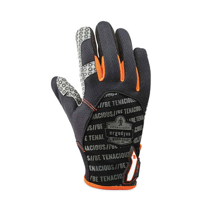 ProFlex 821 Smooth Surface Handling Gloves, Large, Black, Pair