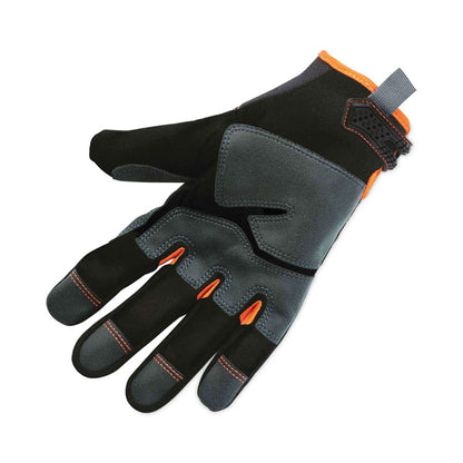 ProFlex 810 Reinforced Utility Gloves, EN388: 3121X, 9" Long, 2X-Large, Black, Pair