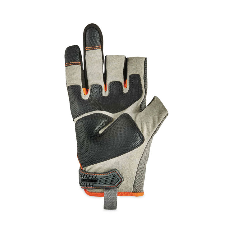 ProFlex 720 Heavy-Duty Framing Gloves, 9" Long, 2X-Large, Gray, Pair