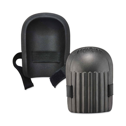 ProFlex 200 Light Duty Knee Pads, Short Cap, Buckle Closure, One Size Fits Most, Black, Pair