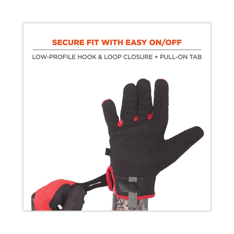 ProFlex 812CR6 ANSI A6 Utility and CR Gloves, EN388: 2543E, 9" Long, 2X-Large, Black, Pair