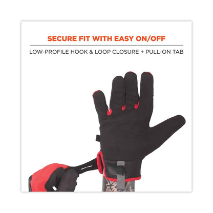 ProFlex 812CR6 ANSI A6 Utility and CR Gloves, EN388: 2543E, 9" Long, 2X-Large, Black, Pair