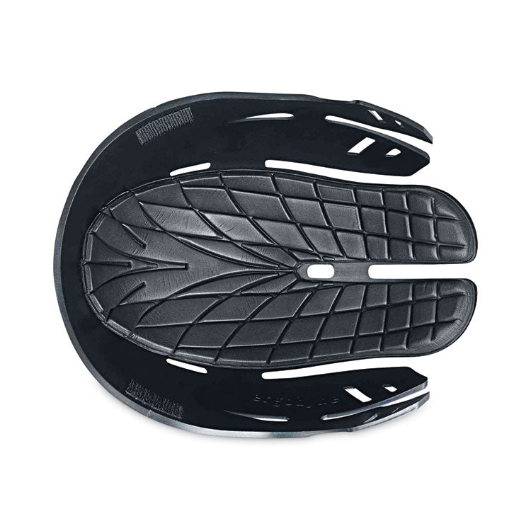 Skullerz 8950 Bump Cap, Micro Front Brim, 3X-Small to Large (Up to 7.5), 0.01" Insert, Black