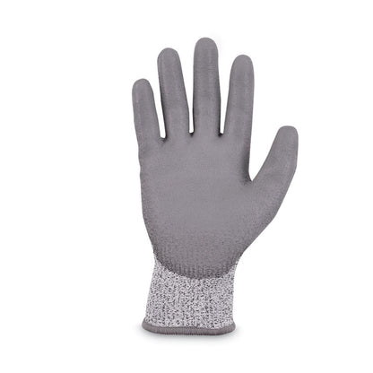 ProFlex 7030 ANSI A3 PU Coated CR Gloves, EN388: 4X42C, 9" Long, Large, Gray, Pair