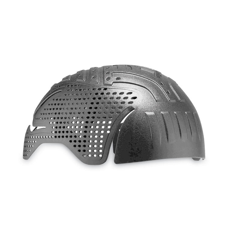 Skullerz 8955 Lightweight Bump Cap Hat, Long Front Brim, 3X-Small to Large (Up to 7.5), 0.01" Insert, Lime