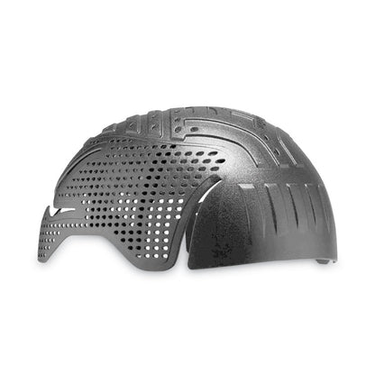 Skullerz 8955 Lightweight Bump Cap Hat, Long Front Brim, 3X-Small to Large (Up to 7.5), 0.01" Insert, Lime