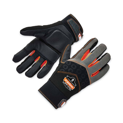 ProFlex 9001 Full-Finger Impact Gloves, EN388: 1121X, X-Large, Black, Pair