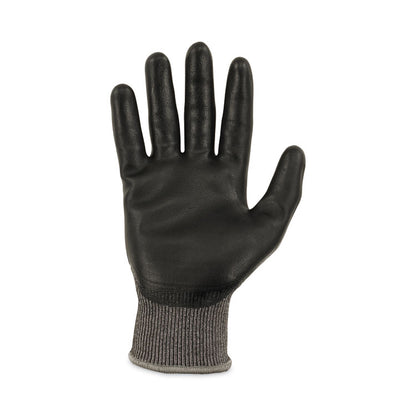 ProFlex 7072 ANSI A7 Nitrile-Coated CR Gloves, EN388: 4X44F, 9" Long, Large, Gray, Pair