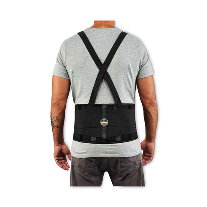 ProFlex 100 Economy Spandex Back Support Brace, 2X-Large, 42" to 46" Waist, Black