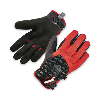 ProFlex 812CR6 ANSI A6 Utility and CR Gloves, EN388: 2543E, 9" Long, Medium, Black, Pair