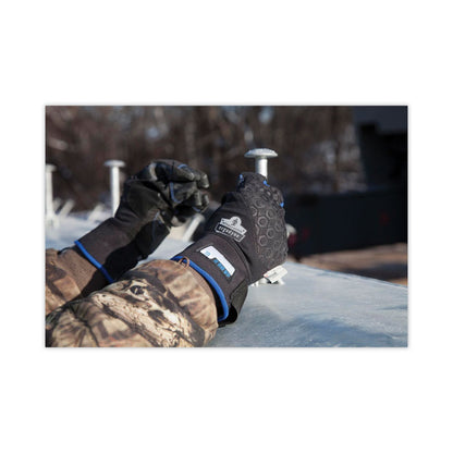 ProFlex 818WP Thermal WP Gloves with Tena-Grip, EN388: 3423X, 9" Long, X-Large, Black, Pair