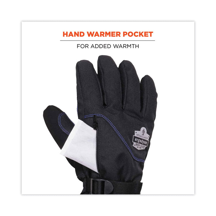 ProFlex 825WP Thermal Waterproof Winter Work Gloves, X-Large, Black, Pair