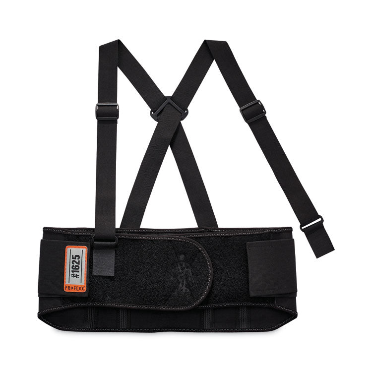 ProFlex 1625 Elastic Back Support Brace, X-Small, 20" to 25" Waist, Black