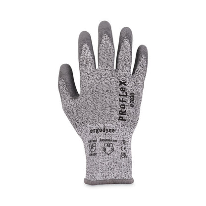 ProFlex 7030 ANSI A3 PU Coated CR Gloves, EN388: 4X42C, 9" Long, 2X-Large, Gray, Pair