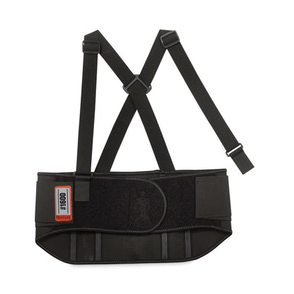ProFlex 1600 Standard Elastic Back Support Brace, 2X-Large, 42" to 46" Waist, Black