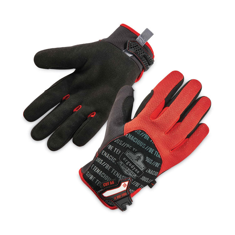 ProFlex 812CR6 ANSI A6 Utility and CR Gloves, EN388: 2543E, 9" Long, 2X-Large, Black, Pair