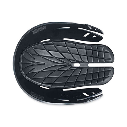 Skullerz 8950 Bump Cap, Micro Front Brim, 3X-Small to Large (Up to 7.5), 0.01" Insert, Lime