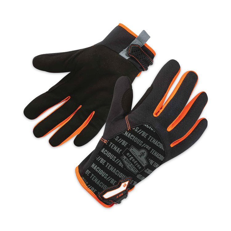ProFlex 812 Standard Mechanics Gloves, 9" Long, 2X-Large, Black, Pair