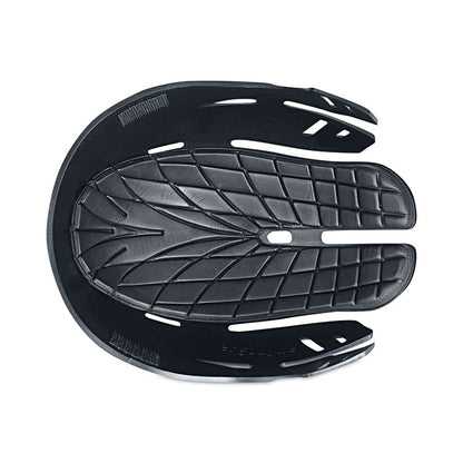 Skullerz 8950XL XL Bump Cap Hat, Long Front Brim, Large to 3X-Large (7.5 and Up), 0.01" Insert, Black