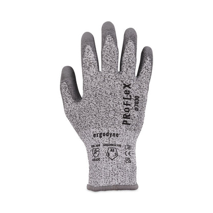 ProFlex 7030 ANSI A3 PU Coated CR Gloves, EN388: 4X42C, 9" Long, X-Large, Gray, Pair