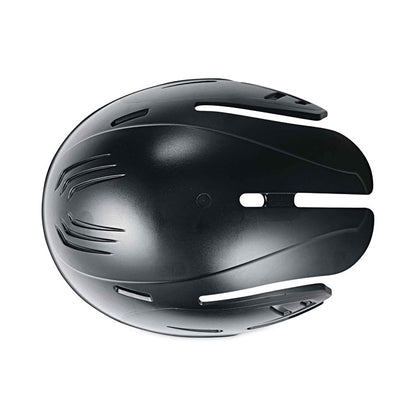 Skullerz 8950XL XL Bump Cap Hat, Short Front Brim, Large to 3X-Large (7.5 and Up), 0.01" Insert, Black