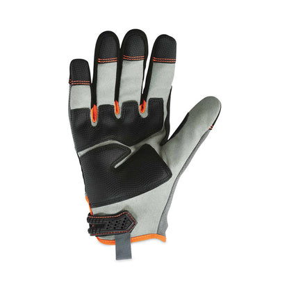 ProFlex 710 Heavy-Duty Mechanics Gloves, 9" Long, 2X-Large, Gray, Pair