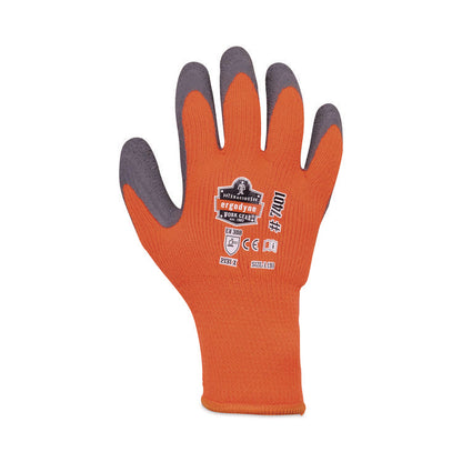 ProFlex 7401-CASE Coated Lightweight Winter Gloves, EN388: 2131X, 9" Long, 2X-Large, Orange, Pair