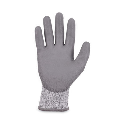 ProFlex 7030 ANSI A3 PU Coated CR Gloves, EN388: 4X42C, 9" Long, X-Large, Gray, Pair