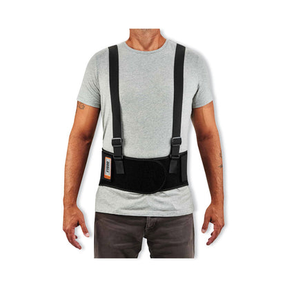 ProFlex 1600 Standard Elastic Back Support Brace, 2X-Large, 42" to 46" Waist, Black