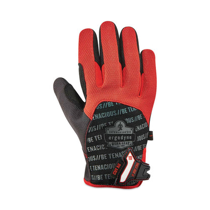 ProFlex 812CR6 ANSI A6 Utility and CR Gloves, EN388: 2543E, 9" Long, Large, Black, Pair