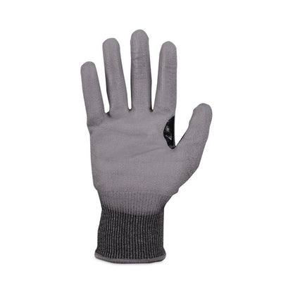 ProFlex 7071 ANSI A7 PU Coated CR Gloves, EN388: 4X42F, 9" Long, Large, Gray, 12 Pairs
