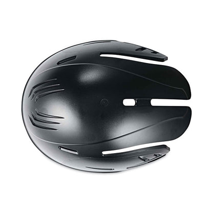 Skullerz 8950 Bump Cap, Micro Front Brim, 3X-Small to Large (Up to 7.5), 0.01" Insert, Black