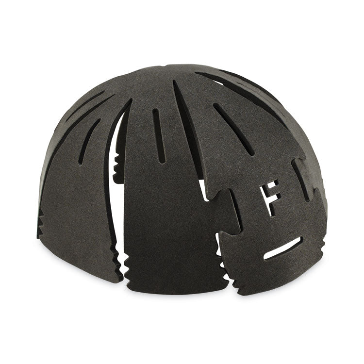 Skullerz 8944 Soft Universal Bump Cap Insert, 0.16" Thick, Black, 2/Pack