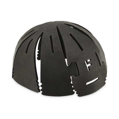 Skullerz 8944 Soft Universal Bump Cap Insert, 0.16" Thick, Black, 2/Pack