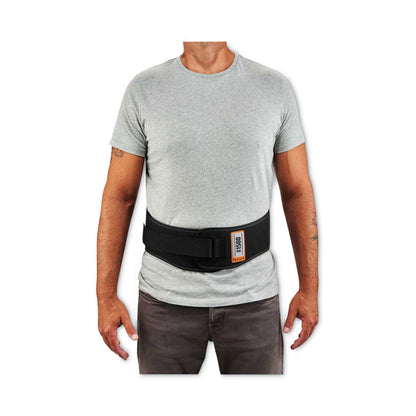 ProFlex 1500 Weight Lifters Style Back Support Belt, Large, 34" to 38" Waist, Black