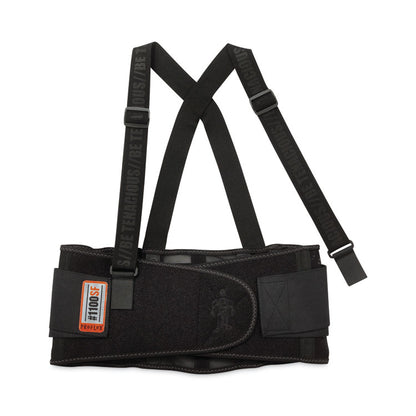 ProFlex 1100SF Standard Spandex Back Support Brace, Small, 25" to 30" Waist, Black