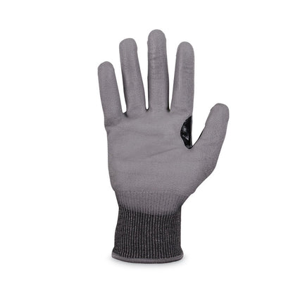 ProFlex 7071 ANSI A7 PU Coated CR Gloves, EN388: 4X42F, 9" Long, X-Large, Gray, 12 Pairs