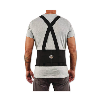ProFlex 1650 Economy Elastic Back Support Brace, 3X-Large, 46" to 52" Waist, Black