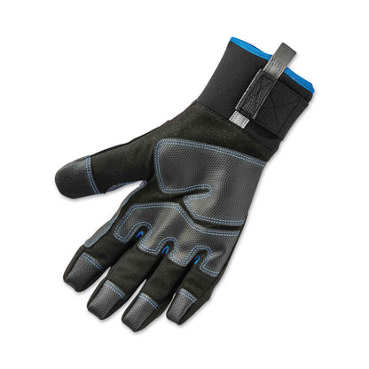 ProFlex 818WP Thermal WP Gloves with Tena-Grip, EN388: 3423X, 9" Long, Small, Black, Pair