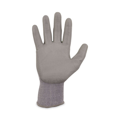 ProFlex 7024 ANSI A2 PU Coated CR Gloves, EN388: 4X42B, 9" Long, 2X-Large, Gray, 12 Pairs